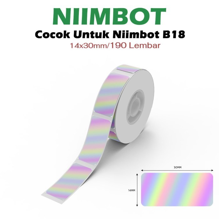 

Niimt B18 Label Laser Dapat Dicetak Dengan Berbagai Warna Font