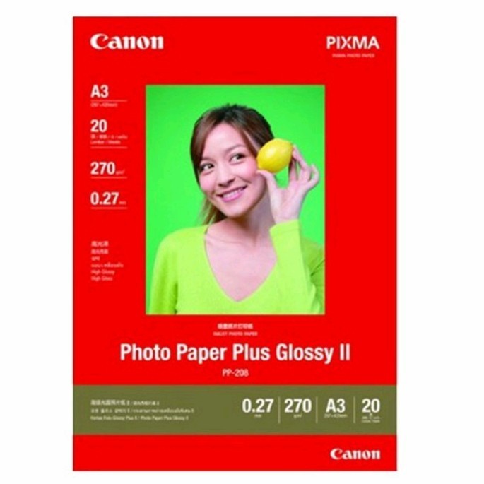 

Photo Paper Plus Glossy PP208 A3 isi 20 lembar