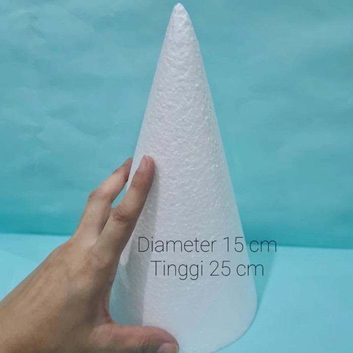 

D35x100cm Gabus Kerucut Styrofoam Cone