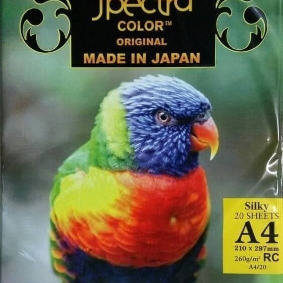 

Spectra Silky Photopaper Kertas Foto A4 260gsm