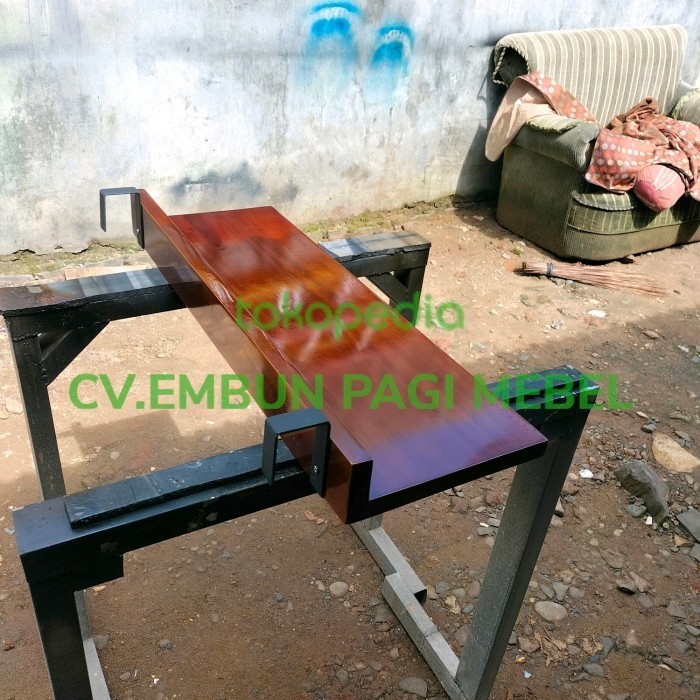 

custom meja calkon kak merisa 30x15 2pcs plus cangkol nya