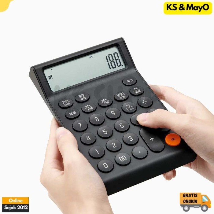 

Kalkulator Calculator Kantor Office 12 Digit AAA - 2