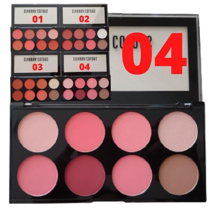 Sivanna Colors Ultra Blush Palette ORIGINAL THAILAND| Blush On Sivanna AS76