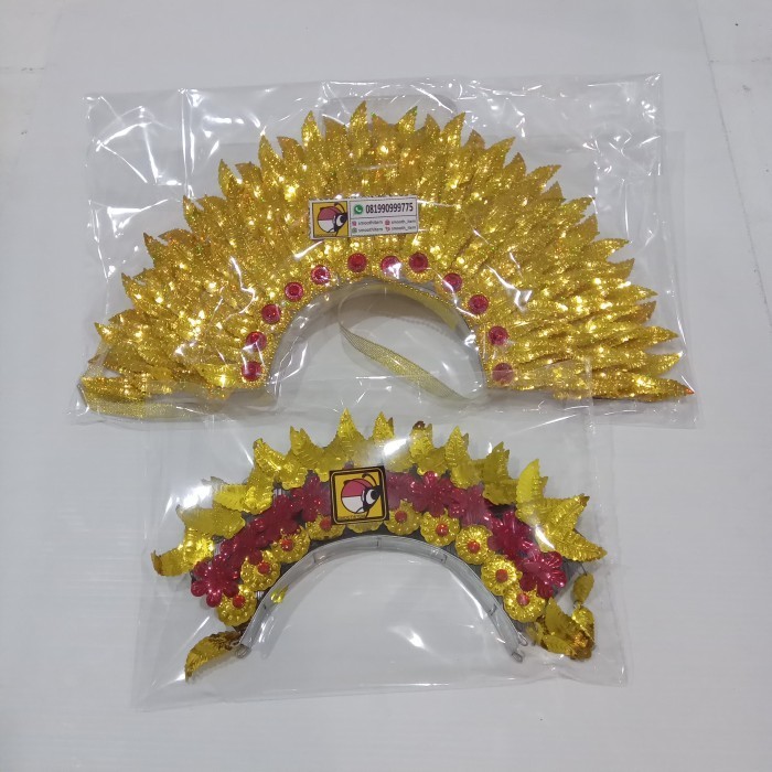 Sunting Padang Anak Dewasa / Adat Padang / Baju Adat /Aksesoris /Gold