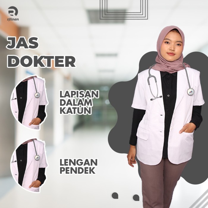 Promo Jas Dokter / Baju Dokter / Jas Dokter Cowok / Jas Dokter Wanita