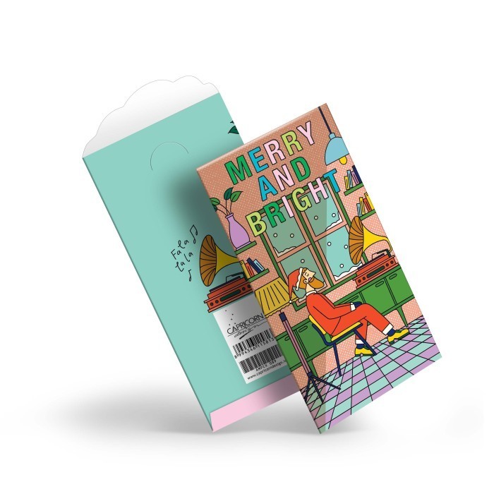

Capricorn Design Amplop Natal / Christmas Envelope Isi 6 - AMPCX 089