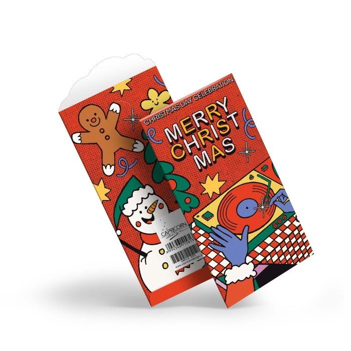 

Capricorn Design Amplop Natal / Christmas Envelope Isi 6 - AMPCX 093