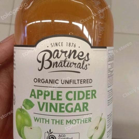 

Barnes Organic Cider Vinegar With Mother 500 Gr/Cuka Apel