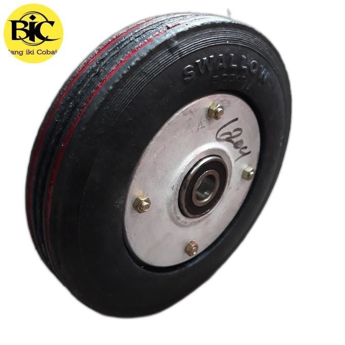 Roda Troli 8 Inch Ban Mati Roda Troly 500Kg Roda Ban Mati 500Kg Harga Khusus