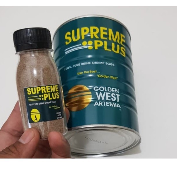 ARTEMIA SUPREME PLUS 50GRAM ORI/ ARTEMIA/ PAKAN BURAYAK CUPANG