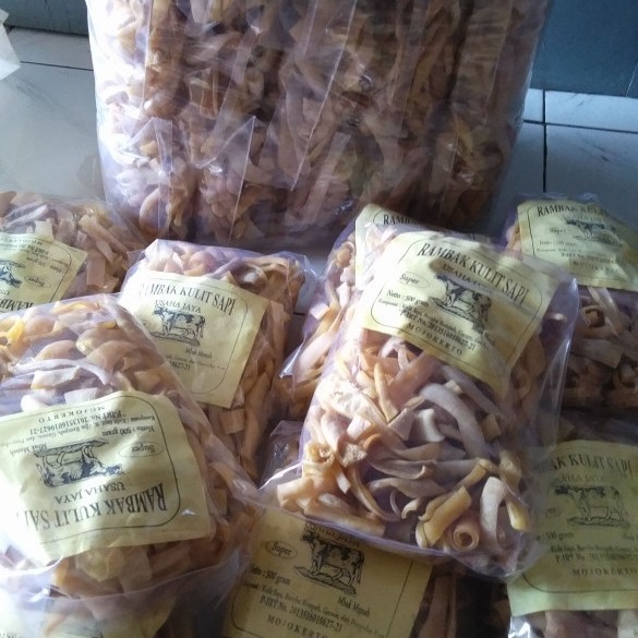 

PROMO krupuk kulit rambak sapi(mentah)