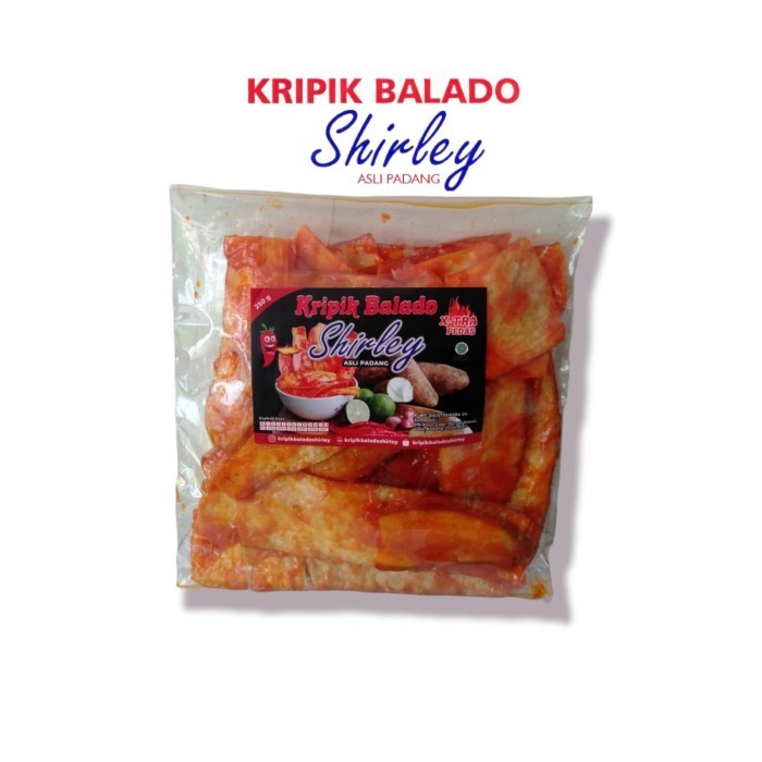 

KOMPLIT Kripik Balado Shirley Extra Pedas 250gr