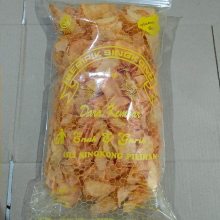 

TERBAIK Keripik singkong Dara Kembar 500gr