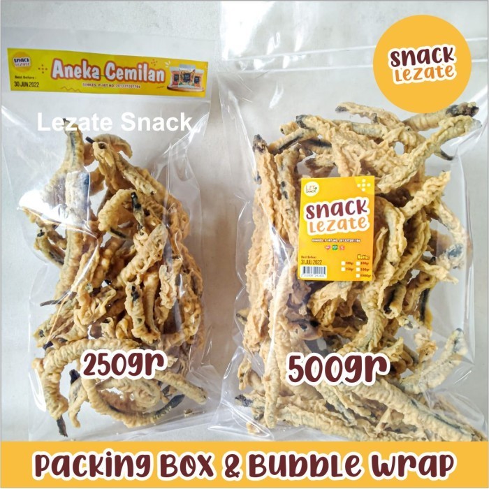 

LIMITED EDITION Belut Crispy 500gr Kiloan Murah Enak Renyah/Kripik Belut Jogja 1/2 kg