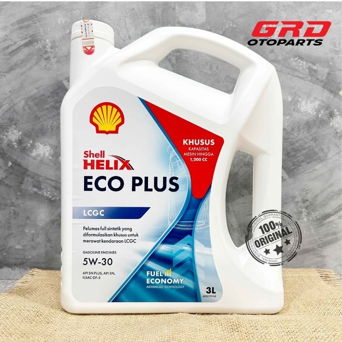 Ready Oli Shell Helix ECO Plus 5W-30 OLI MOBIL