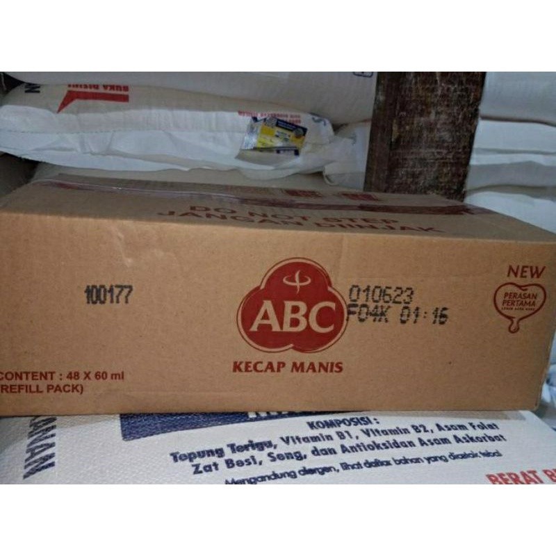 

Kecap manis abc 65gr per dus isi 48pcs