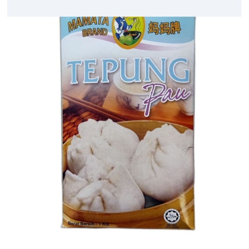 

Tepung Bapao Pau Mamata 1kg.PENGIRIMAN REGULER DAN CARGO