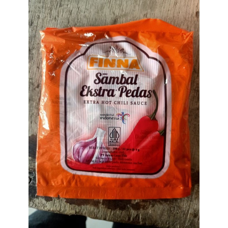 

Sambal Finna Stick 9gr x 22pcs Per Pak