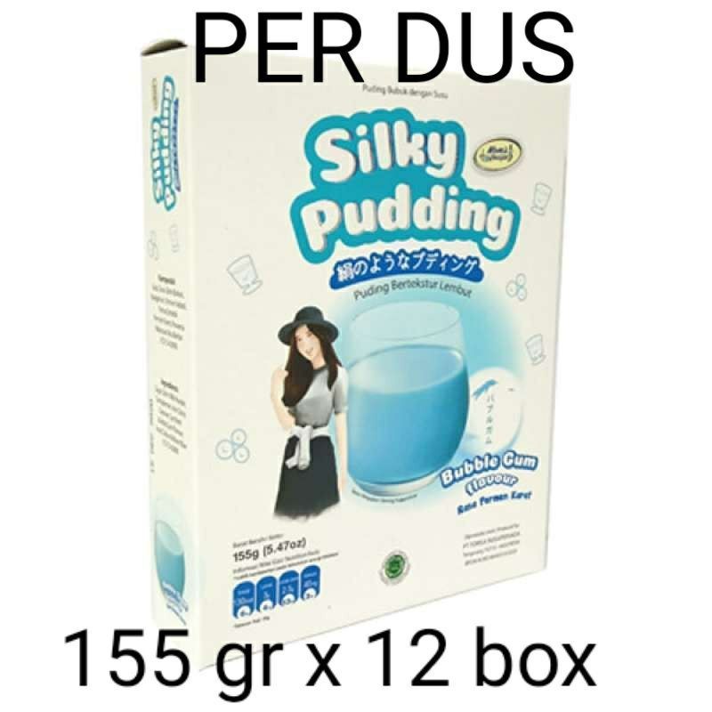 

Silky pudding bubble gum 155 gr perdus isi 12 box