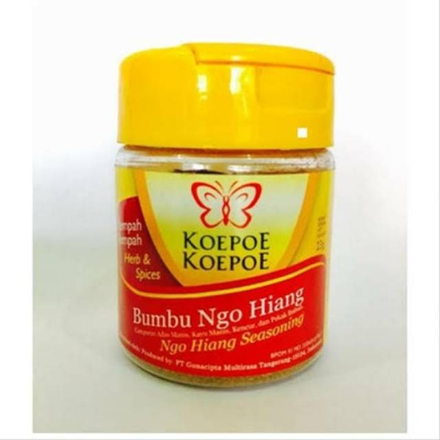 

Bumbu Ngo Hiang Koepoe-koepoe 23gr