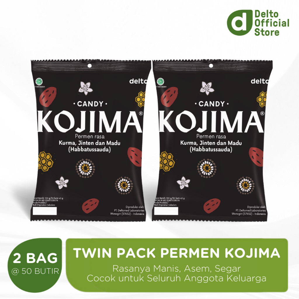 

Twin Pack Permen Kojima B50 Permen Rasanya Asem, Manis, Seger