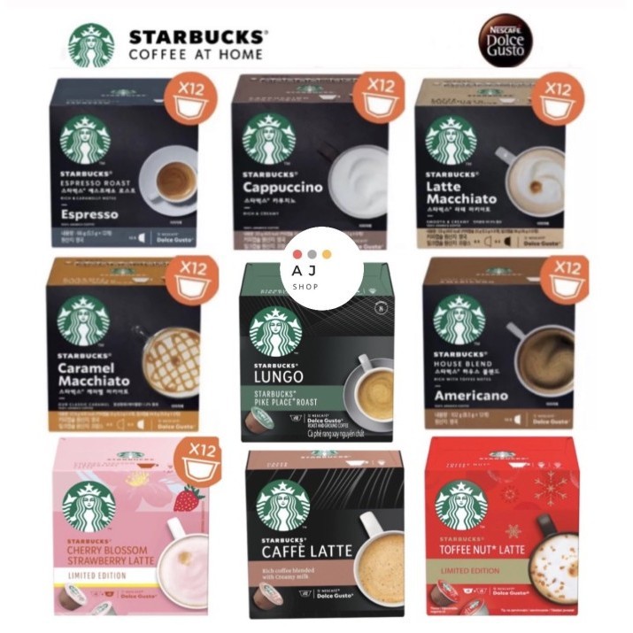 

Nescafe Dolce Gusto Ndg Starbucks Coffee Capsule