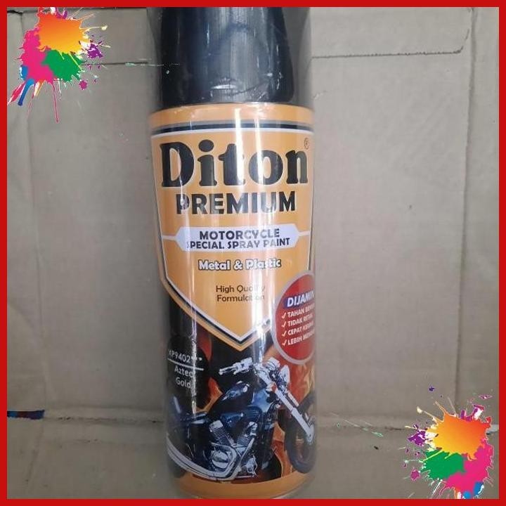 (AQP) PILOK PILOX PYLOX CAT SEMPROT DITON PREMIUM AZTEC GOLD WARNA EMAS 9402