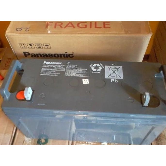 Aki Kering / Baterai Kering/ Aki VRLA Panasonic 12V 65Ah / LC-P1265NA