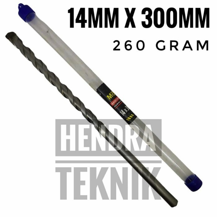 Bor Beton Panjang 14Mm X 300Mm Mata Bor Tembok 30Cm Biji Bor Cor Murah Star