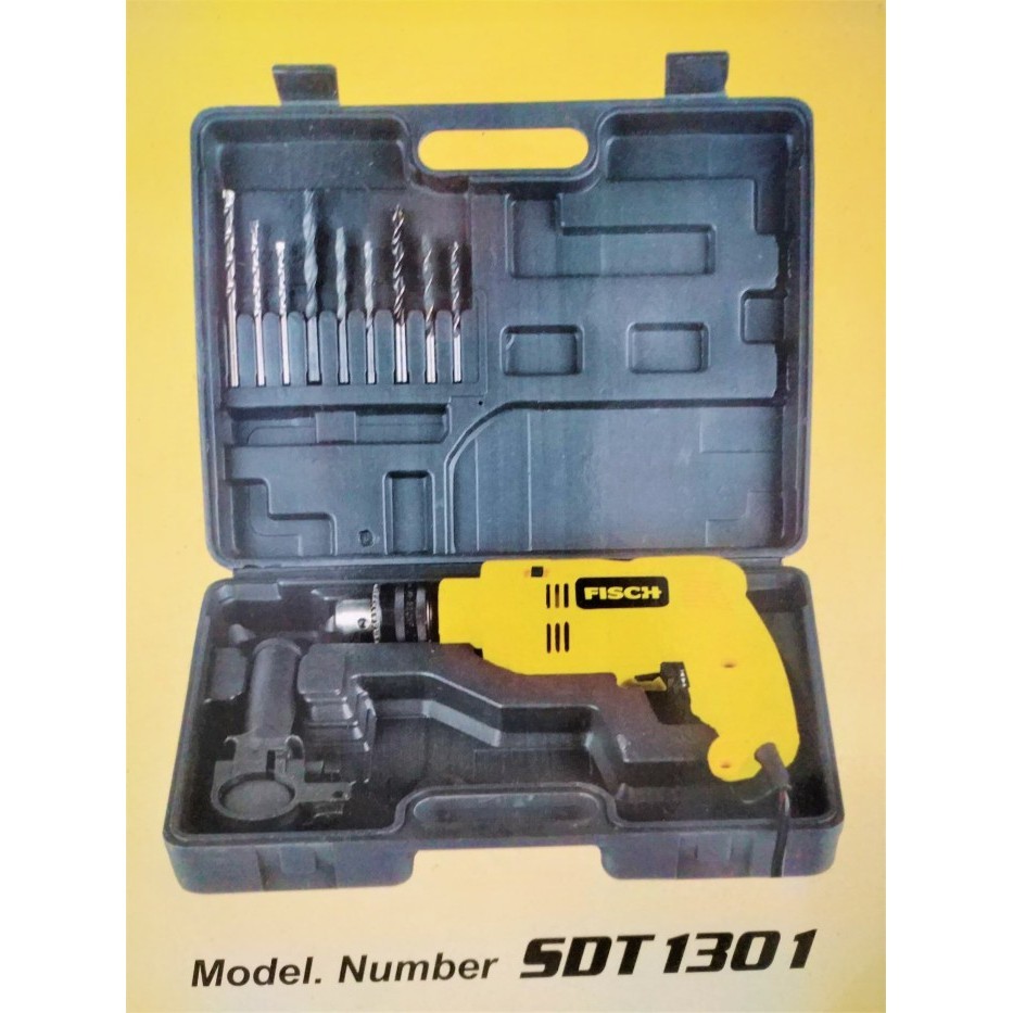 Mesin Bor Impact 13Mm Set Fisch Star