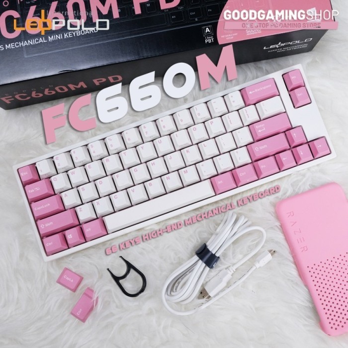 Leopold FC660M PD Light Pink Mechanical - Keyard