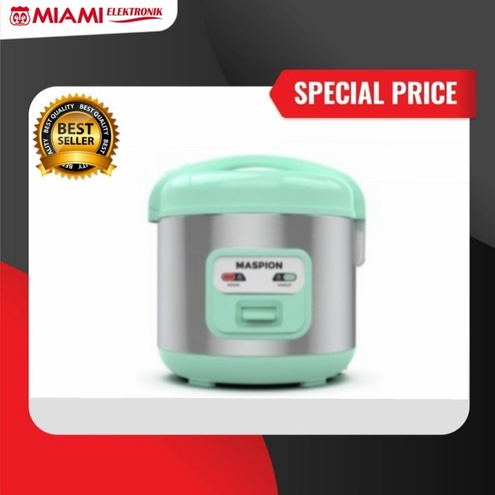 Magic Com Maspion 1Ltr Mrj1003Tss Rice Cooker Maspion Mrj 1003Tss