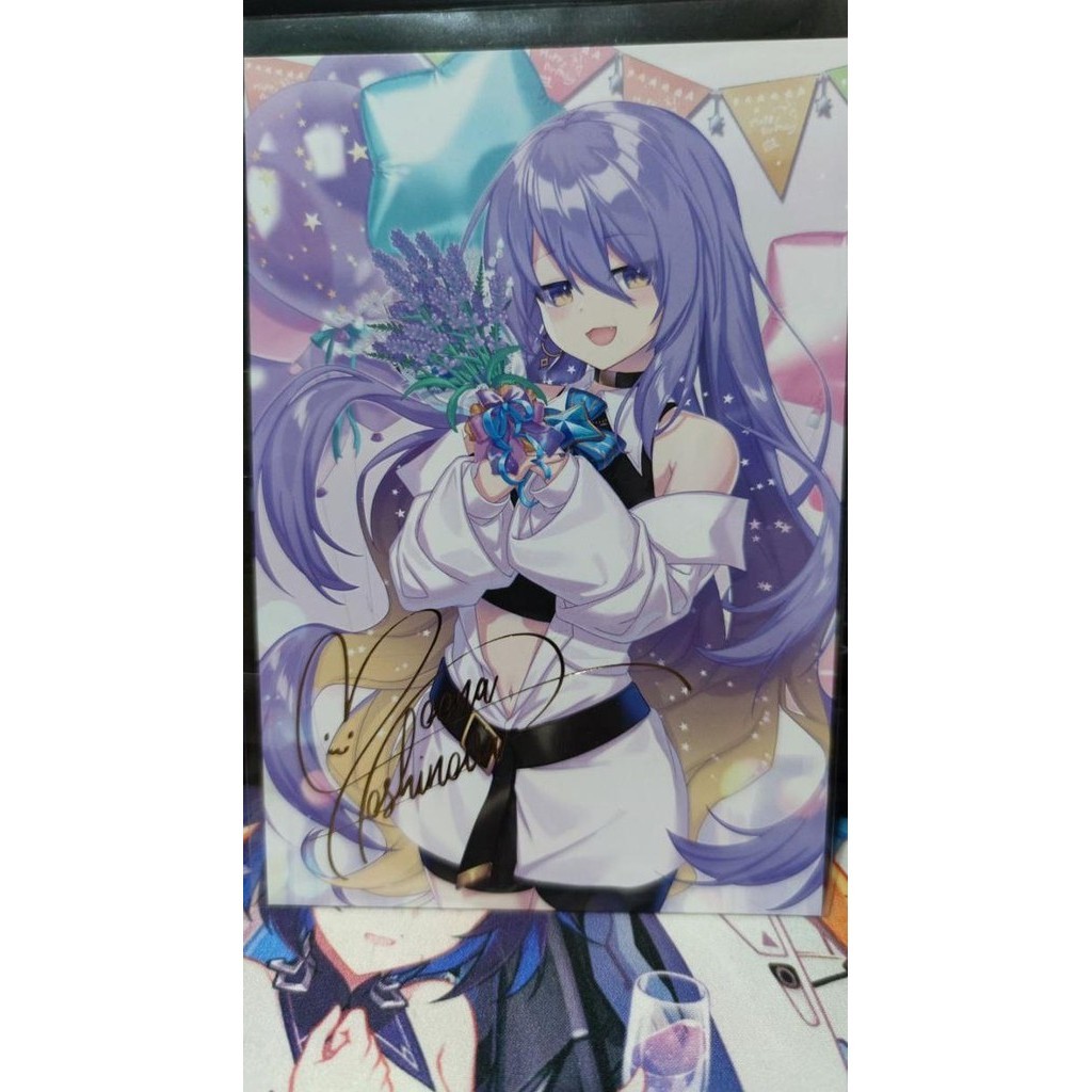 

Ready (Siap Kirim) Kumpulan Post Card Tanda Tangan Member Hololive Vtuber