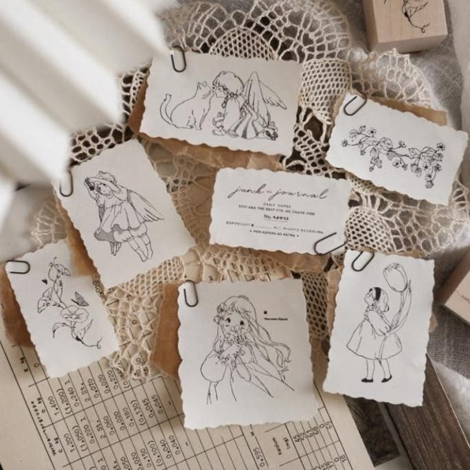 

Ready (Siap Kirim) Like Studio Vol.6 Time Series Rubber Stamp
