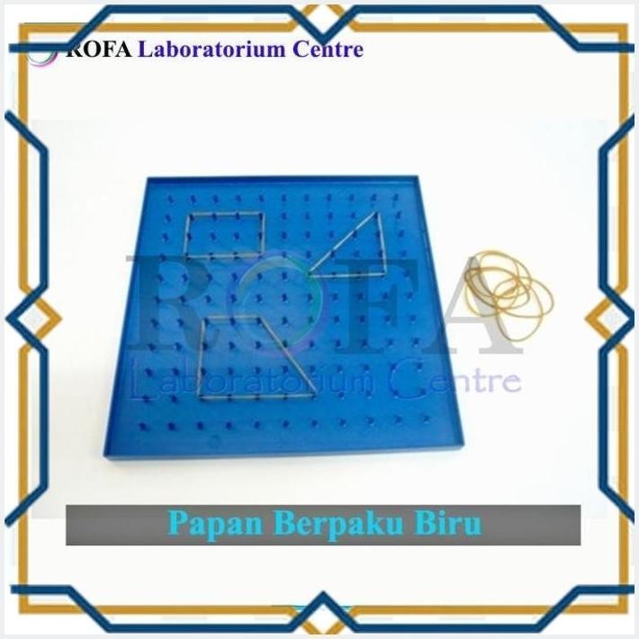 

[ROF] PAPAN BERPAKU / GEOBOARD / ALAT PERAGA BANGUN DATAR