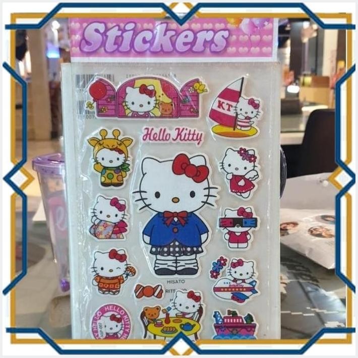 

[CPS] PUFFY STICKERS HELLO KITTY