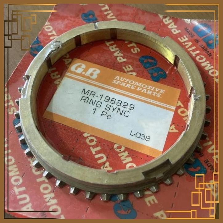 [PSY] RING SYNCHRONIZER SYNCHROMESH BESAR MITSUBISHI TRITON GB MADE IN JAPAN