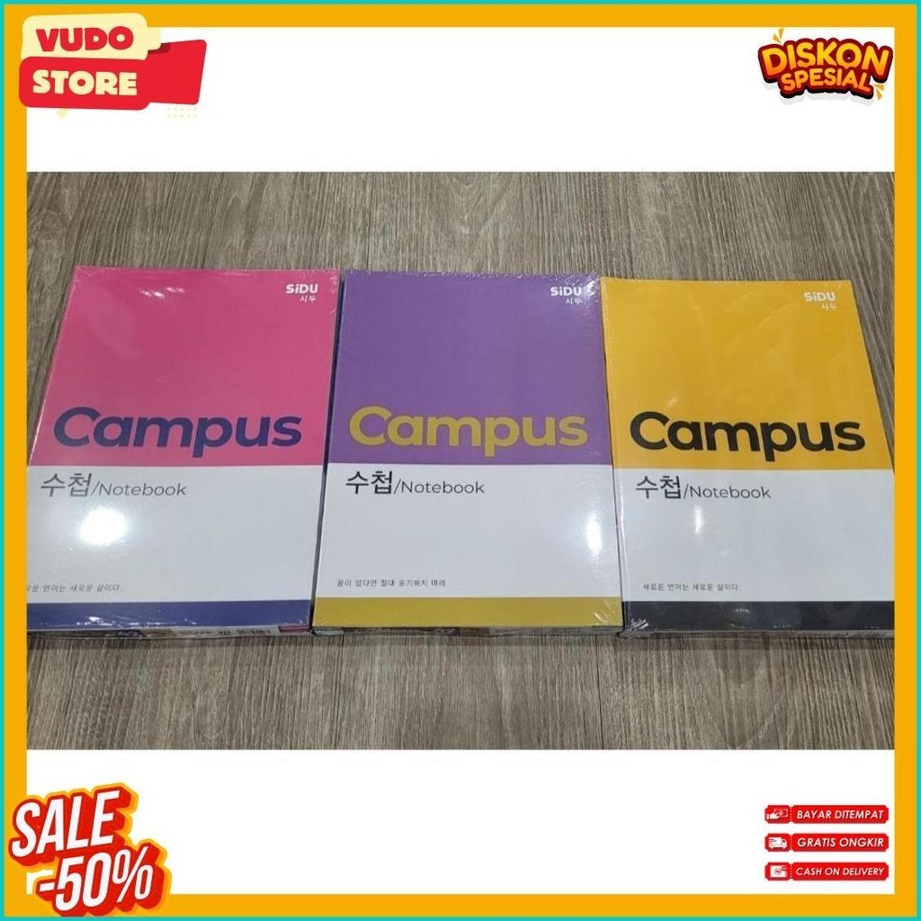 

Buku Tulis Sidu Maxi & Sidu Campus 42 Lembar Isi 5 Buku Tulis (Lagi Viral)