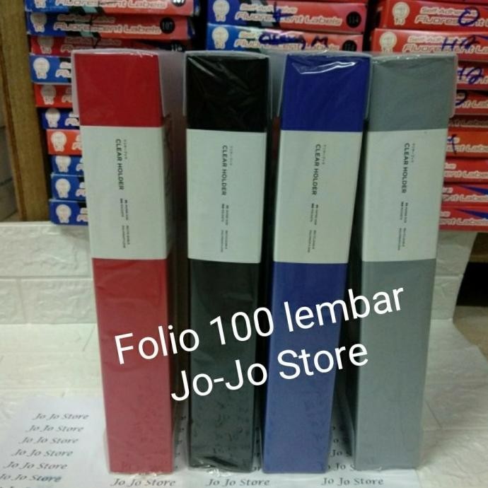 

Clear Holder/dokument keeper/display book Folio/ F4 100 lembar Daiichi