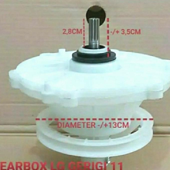 GEARBOX MESIN CUCI LG 2 TABUNG WP-1060R/WP-1250R