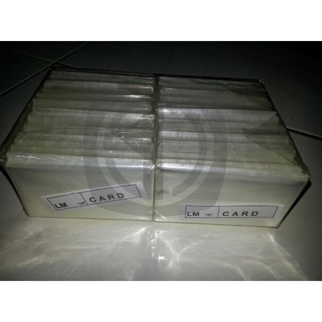 

Plastik OPP Card (untuk kartu kredit, KTP, SIM, dll)