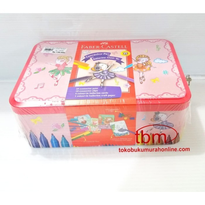 

Sarila Faber Castell 25 Connector Pen Ballerina Music Box / Spidol Faber