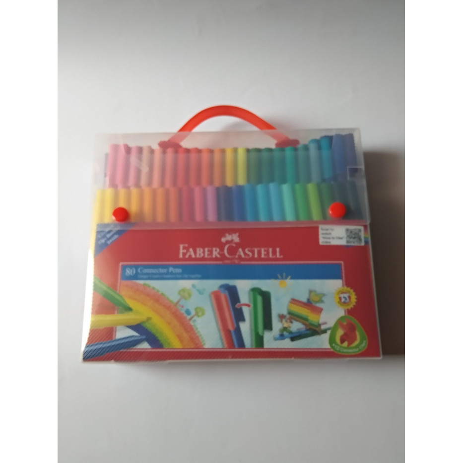 

Sarila Spidol Faber Castell Connector Pens 80 Warna