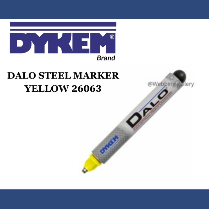 

Sarila Dalo Steel Marker Yellow / Spidol Dalo Kuning