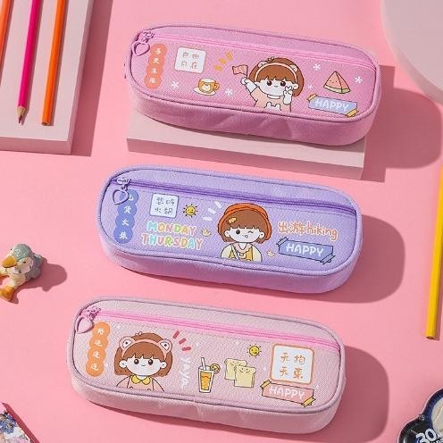 

Flash Sale Sao - S5833 Tempat Alat Tulis Motif Lucu / Pencil Case Cartoon / Tempat Pensil Resleting Model Terbaru Motif Lucu 8.8