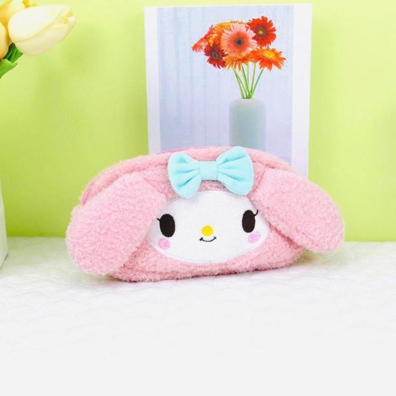 

Flash Sale Tempat Pensil/Kosmetik/Tempat Serbaguna Dompet Bulu Melody/Kuromi/Cinnamon 8.8