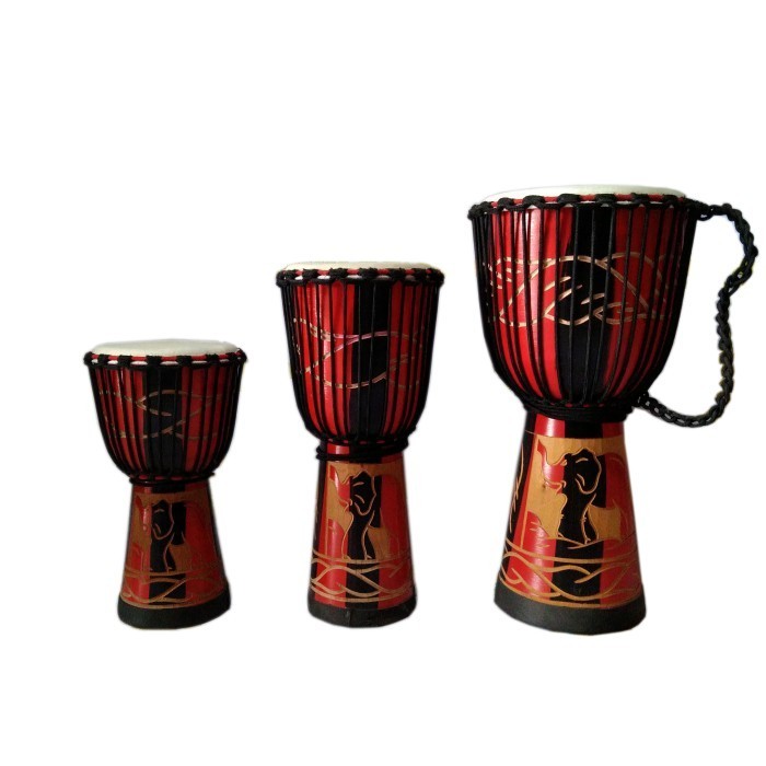 Jimbe Djembe Kendang Gendang 40Cm Jimbe 50Cm Jimbe 60Cm