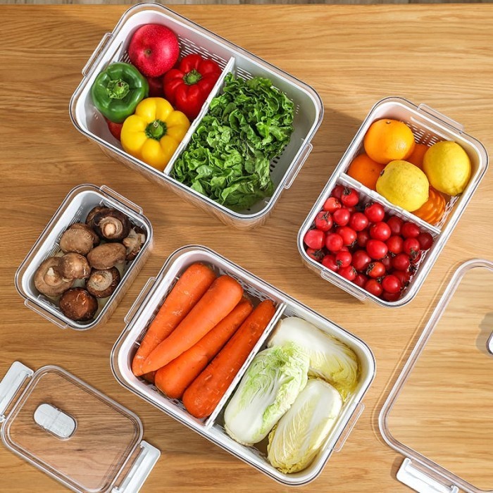 

I.Q. Baby Storage Box Tempat Penyimpanan Buah Sayur Multifungsi