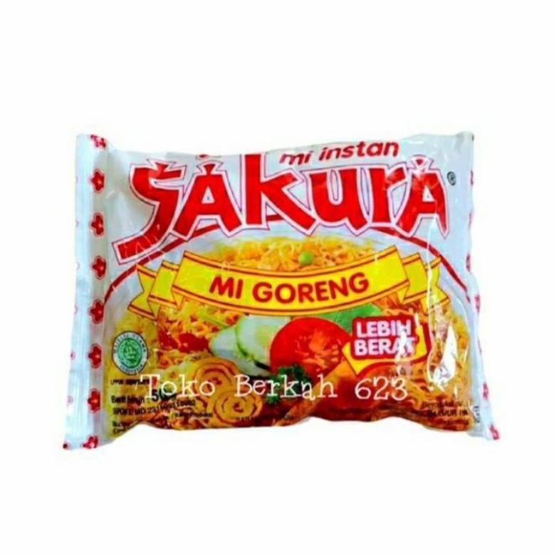 

New Produk Mi Sakura Goreng Netto 60Gr - Mie Instan .