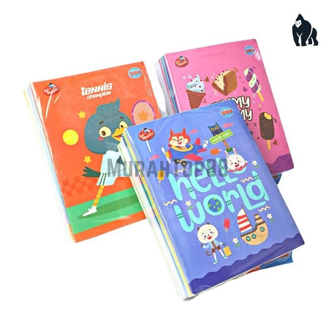 

Buku Tulis Sidu 58 Lembar / Buku Sekolah Anak [PER PACK ISI 10 PCS] TF